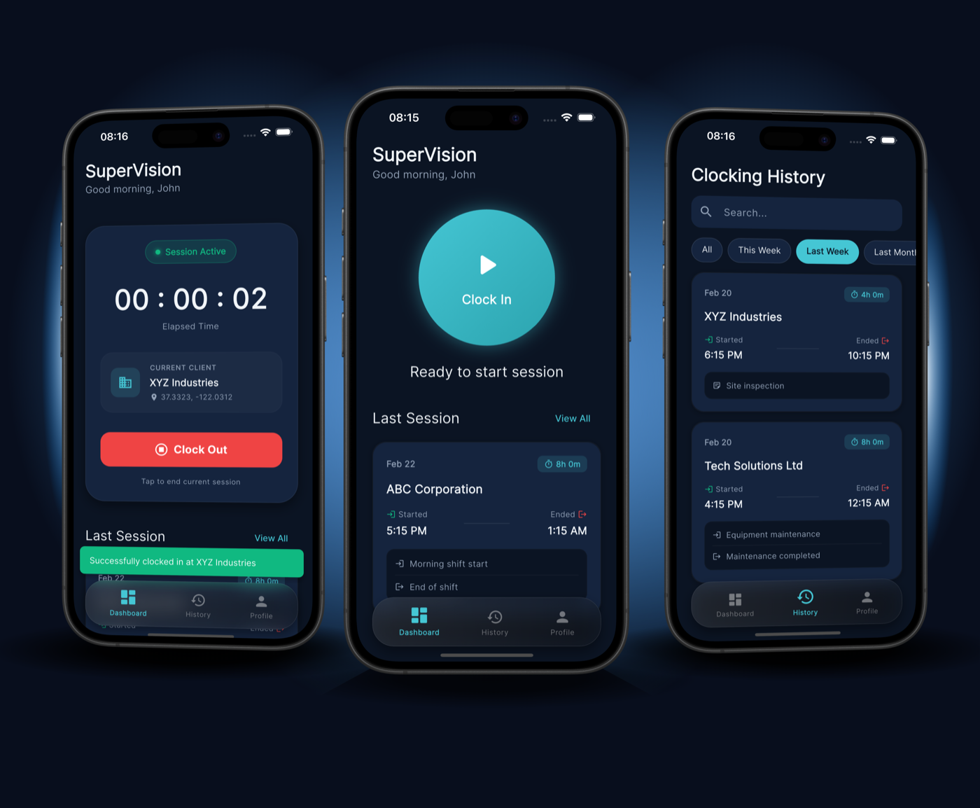 SuperVision Platinum Mobile App